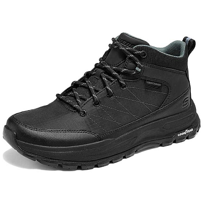 Skechers MENS USA Mid Top Hiking Shoes Men's Black