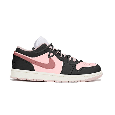 Jordan Air Jordan 1 Vintage Basketball Shoes Women's Low top Pink
