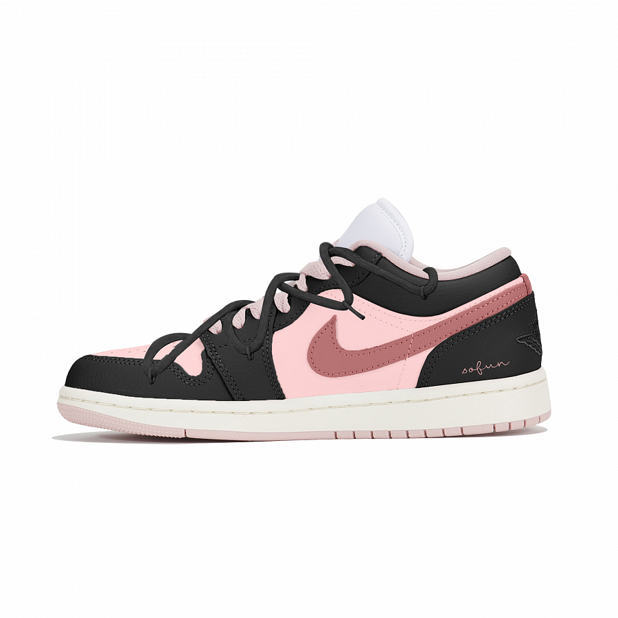 Jordan Air Jordan 1 Vintage Basketball Shoes Women's Low top Pink купить в интернет-магазине Yoocart с быстрой доставкой по России.