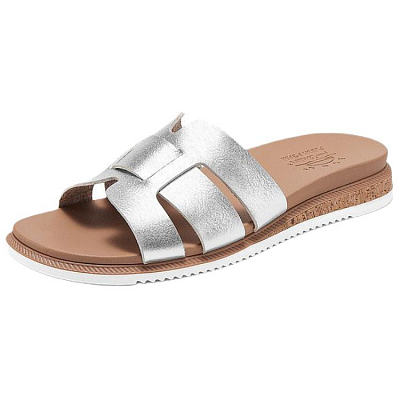 Skechers Slide Slippers Women's Silver