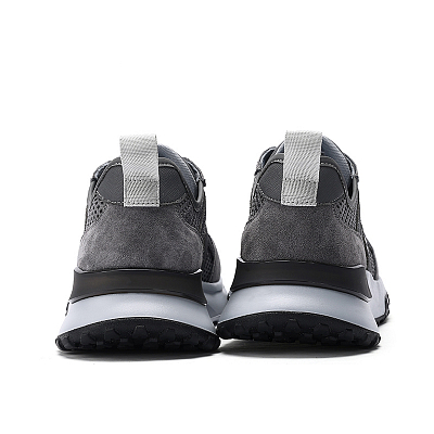 JEEP SPIRIT Wear resistant And Lightweight Low Top Casual Shoes Men's Climbing Gray