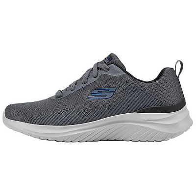 Skechers SPORT MENS Wear-Resistant Breathable Rebound Low-Top Casual Shoes Men's Gray