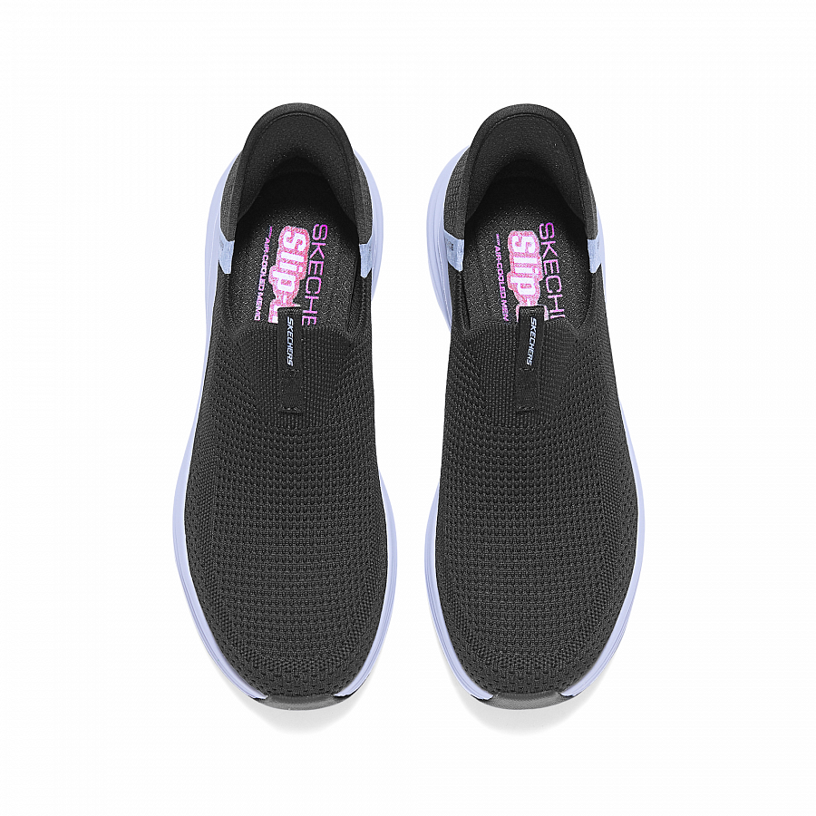 Skechers Sport Wear-Resistant Low-Top Casual Shoes Women's White Purple купить в интернет-магазине Yoocart с быстрой доставкой по России.
