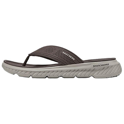 Skechers Abrasion Resistant Flip Flops Men's Brown