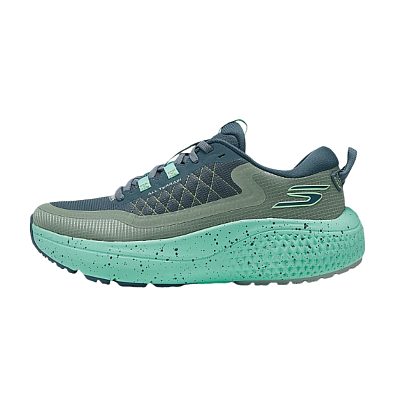 Skechers WOMEN'S GO Series Cushioning Rebound Low-Top Running Shoes Women's Light Green