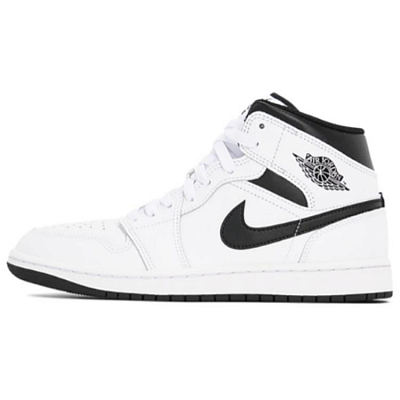 Jordan Air Jordan 1 Abrasion-Resistant Slip-Resistant Mid-Top Vintage Basketball Shoes Men's Red