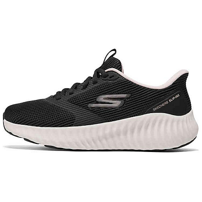 Skechers WOMEN'S GO Series Durable Breathable Lightweight Low-Top Casual Shoes Women's Black