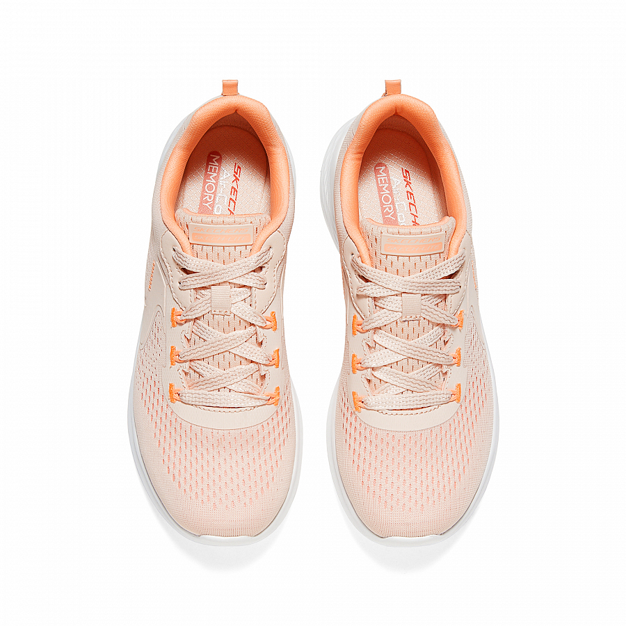 Skechers Sport Abrasion Resistant Low Top Casual Running Shoes Women's Light Pink купить в интернет-магазине Yoocart с быстрой доставкой по России.
