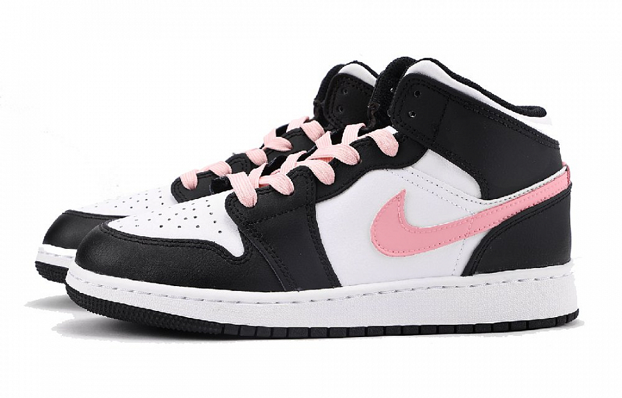 Jordan Air Jordan 1 Anti-Slip Wear-Resistant Low-Top Vintage Basketball Shoes Women's Black Pink купить в интернет-магазине Yoocart с быстрой доставкой по России.