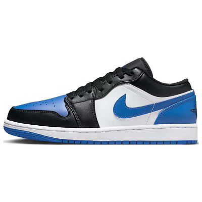 Jordan Air Jordan 1 Vintage Basketball Shoes Men's Low top White/Blue
