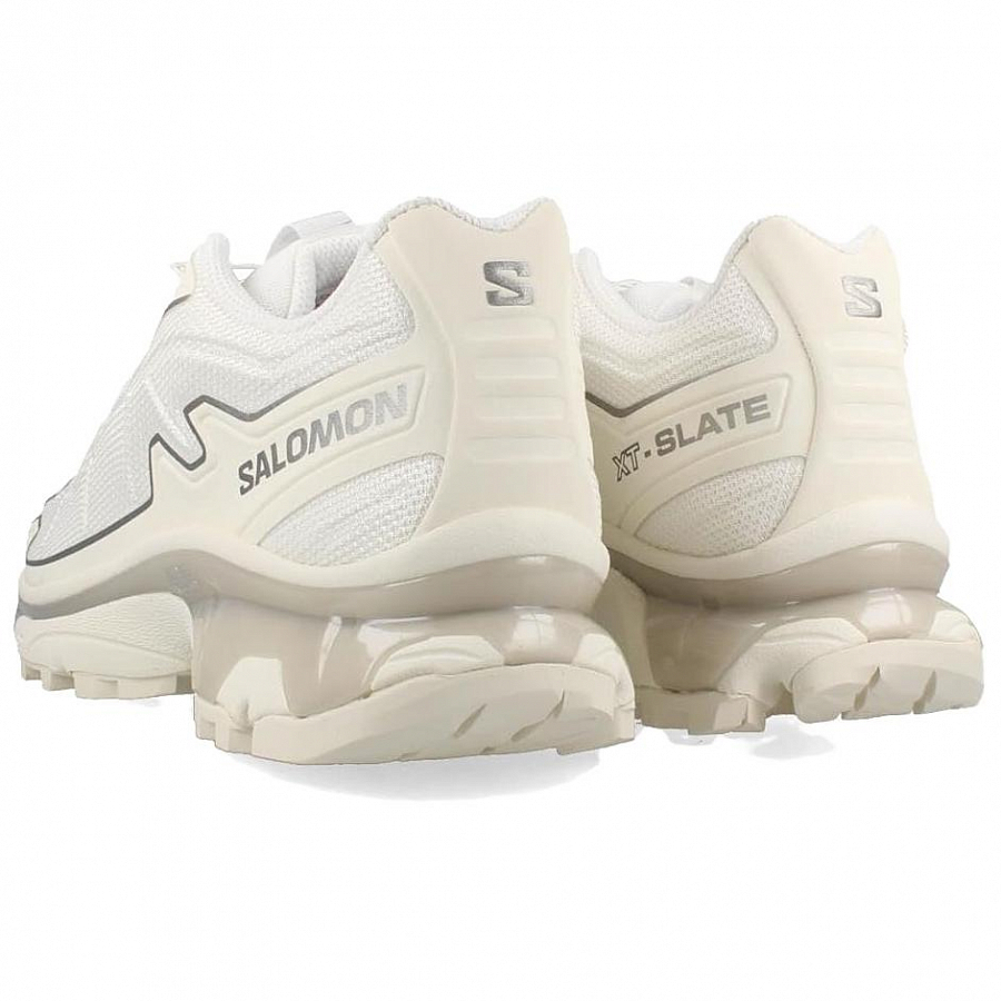 SALOMON XT-Slate Advanced Cushioning Wear-Resistant Low-Top Casual Shoes Unisex White Silver купить в интернет-магазине Yoocart с быстрой доставкой по России.