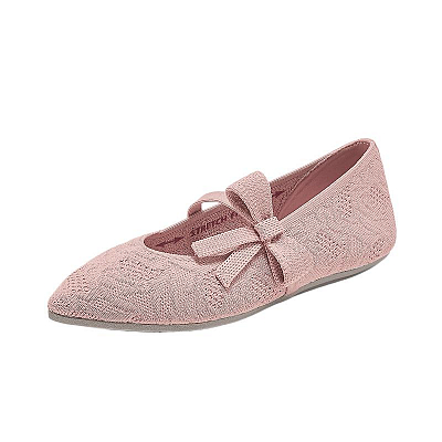 Skechers Modern Comfort Casual Single Shoes Women's Rose Red