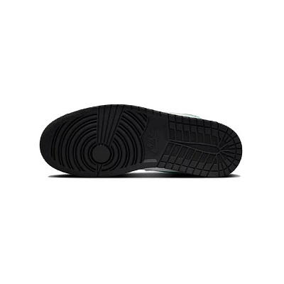 Jordan Air Jordan 1 Slip-Resistant Coverage Low-Top Vintage Basketball Shoes Women's Black Pink