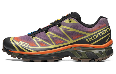 SALOMON XT 6 Skyline 'Grey Orange Purple'