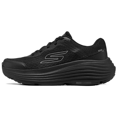 Skechers Anti Slip Wear Resistant Low Top Casual Long Distance Running Racing City Commute Running Shoes Women's Black