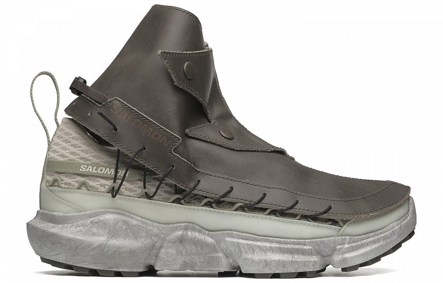 SALOMON Leather High top Sneakers купить в интернет-магазине Yoocart с быстрой доставкой по России.