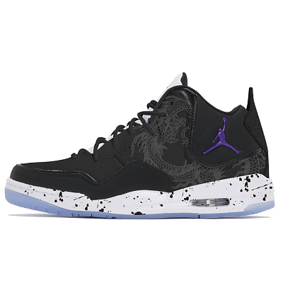 Jordan Courtside 23 Vintage Basketball Shoes Men's Mid top Black
