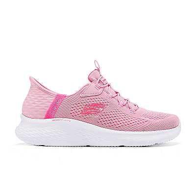 Skechers Abrasion Resistant Rebound Low-Top Casual Shoes Women's Light Pink