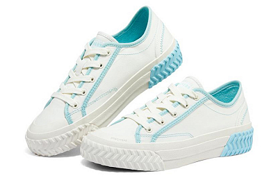 Skechers Street Trax Hi 'White Blue' Women's