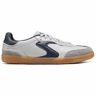 Skechers Court Classics Low Top Skateboard Shoes Men's Gray