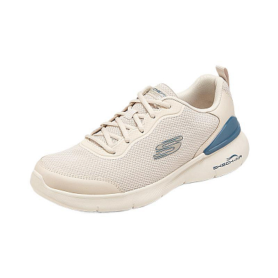 Skechers SPORT MENS Breathable Low-Top Casual Shoes Men's Ivory