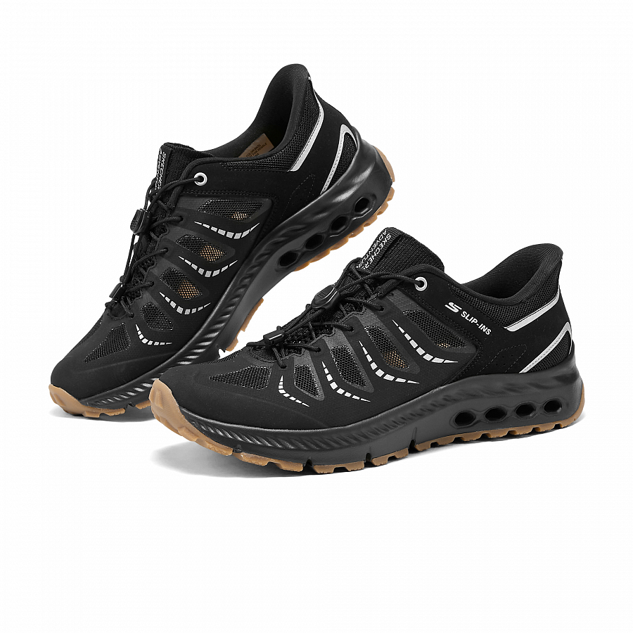 Skechers OUTDOOR Low Top Casual Shoes Women's Black купить в интернет-магазине Yoocart с быстрой доставкой по России.