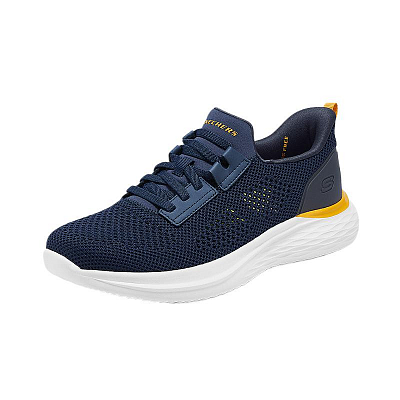 Skechers MENS USA STREET WEAR Low Top Casual Shoes Men's Marine Blue