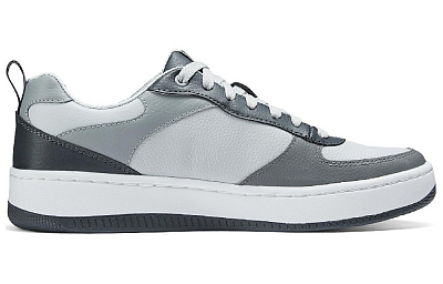 Skechers Low Top Skateboard Shoes Men's Gray