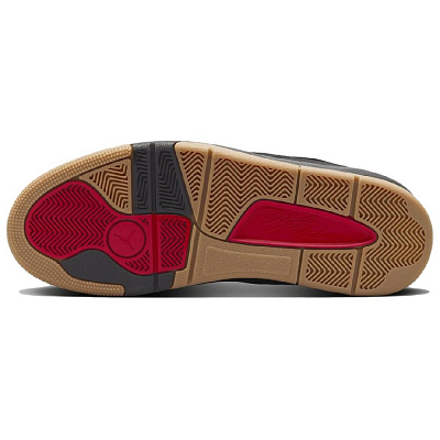 Jordan Flight Court Black Red
