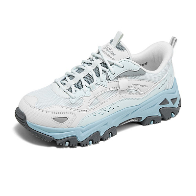 Skechers OUTDOOR WOMENS Low Top Casual Shoes Women's Gray Blue