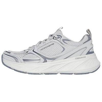 Skechers SPORT MENS Cushioning Wear-Resistant Low-Top Casual Shoes Women's Gray White