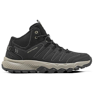 Skechers OUTDOOR MENS Mid Top Outdoor Shoes Men's Black Umber