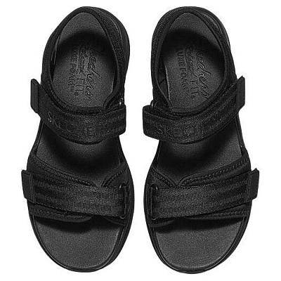 Skechers Modern Comfort Strap Sandals Women's Black