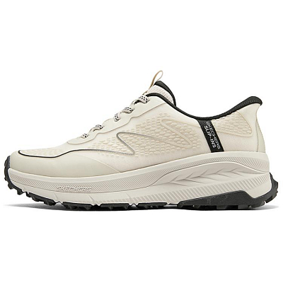 Skechers OUTDOOR MENS Low Top Hiking Shoes Men's White Black