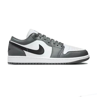 Jordan Air Jordan 1 Vintage Basketball Shoes Unisex Low Top White/Gray