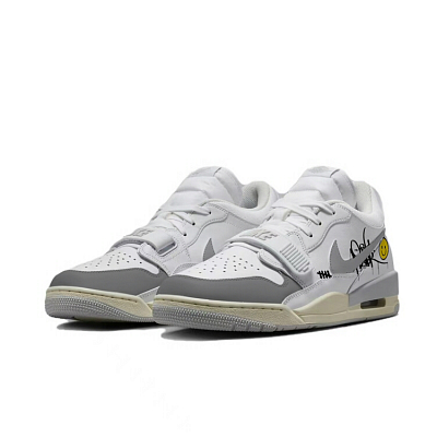Jordan Legacy 312 Slip-Resistant Low-Top Vintage Basketball Shoes Men's Ecru