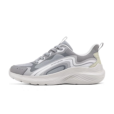 Skechers Bob's Low Top Casual Shoes Men's Gray