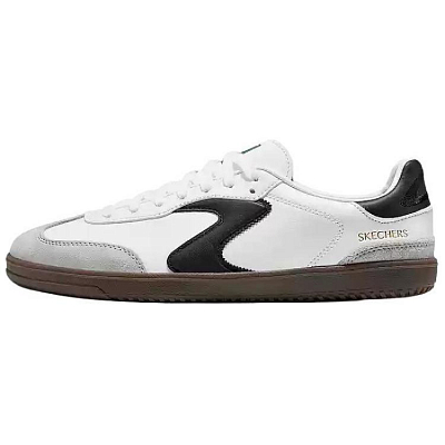 Skechers Court Classics Low Top Skateboard Shoes Men's Gray