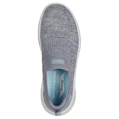 Skechers GOWALK Low Top Casual Shoes Women's Gray