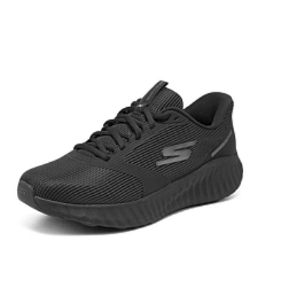 Skechers MEN'S GO Durable Breathable Low-Top Running Shoes Men's All Black
