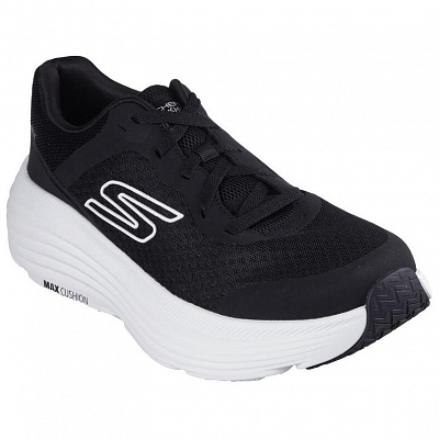 Skechers Max Cushioning Wear-Resistant Low-Top Training Running Shoes Men's Black