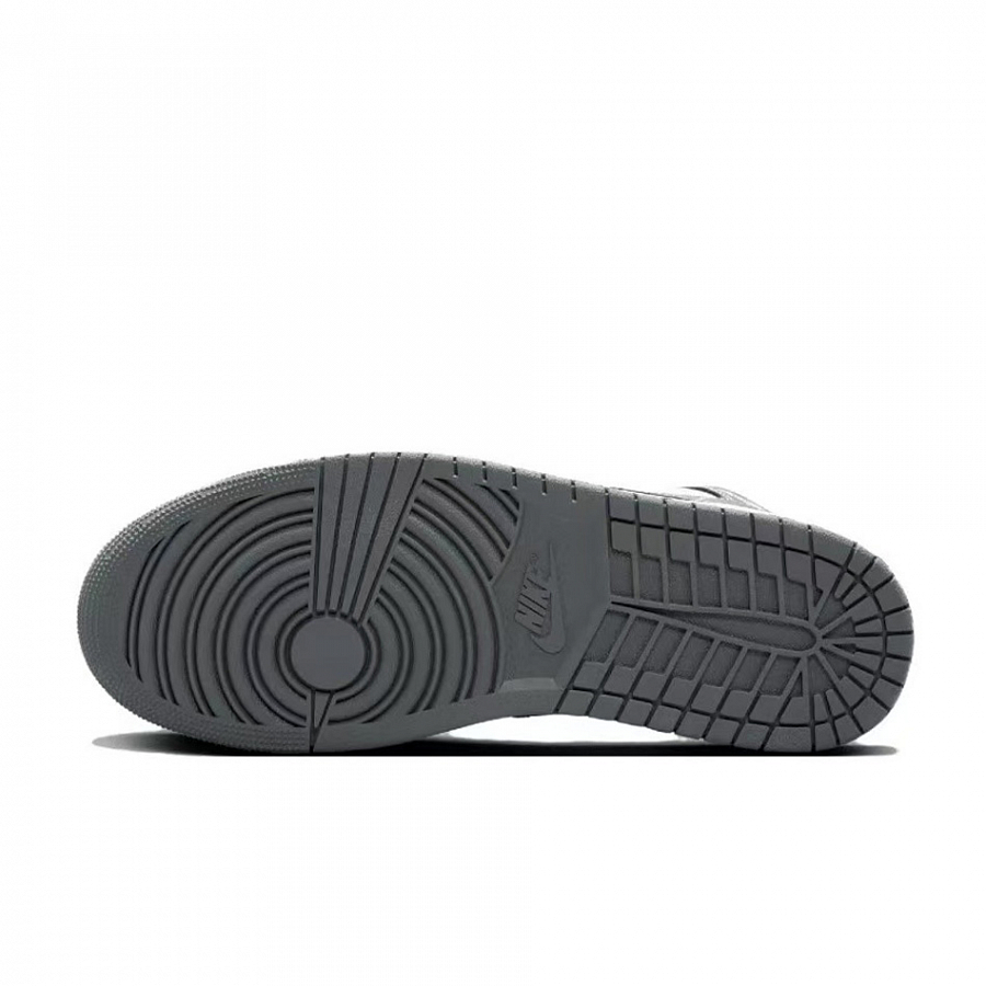 Jordan Air Jordan 1 Slip-Resistant Coverage Low-Top Vintage Basketball Shoes Unisex Black Gray купить в интернет-магазине Yoocart с быстрой доставкой по России.