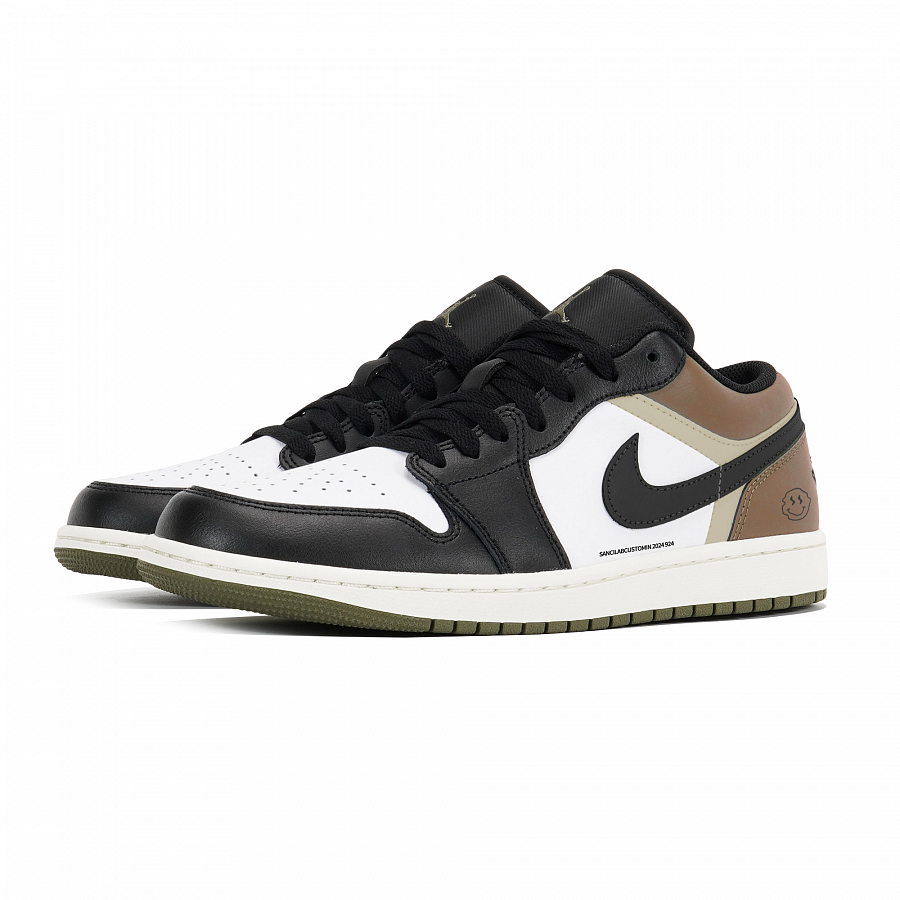 Jordan Air Jordan 1 Wear-Resistant Low-Top Vintage Basketball Shoes Unisex Coffee купить в интернет-магазине Yoocart с быстрой доставкой по России.