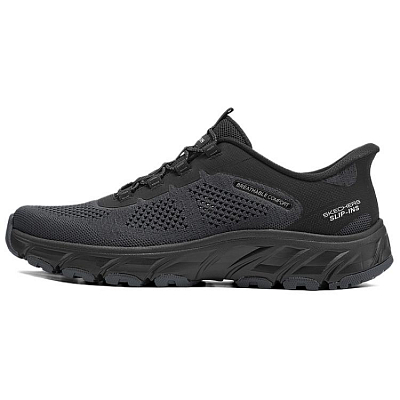 Skechers OUTDOOR MENS Cushioning, Wear Resistant Low Top Casual Shoes Men's Black