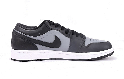 Jordan Air Jordan 1 Vintage Basketball Shoes Women's Low top Black Gray