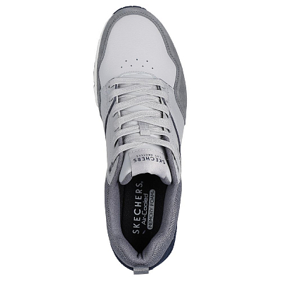 Skechers Uno Low Top Casual Running Shoes Men's Gray
