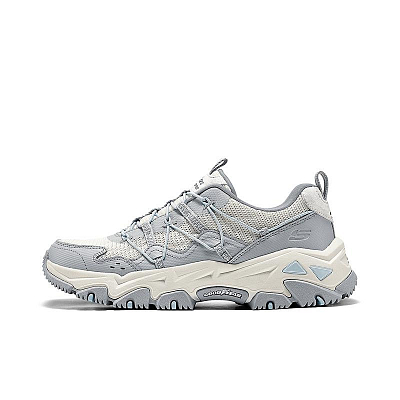 Skechers OUTDOOR Low Top Running Shoes Women's Gray Blue