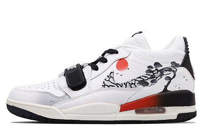 Jordan Legacy 312 Vintage Basketball Shoes Men's Low top Black