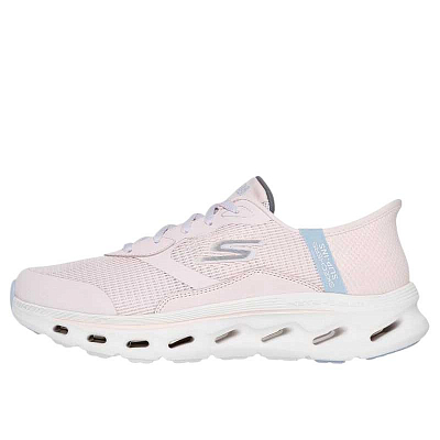 Skechers GO WALK Low Top Running Shoes Women's Light Pink