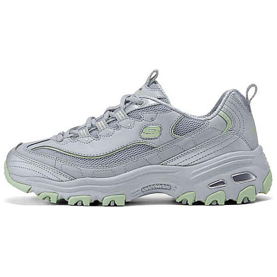 Skechers Low Top Chunky Sneakers Women's Gray Green
